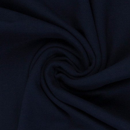 Bords côtes lisse Heike bleu indigo (596)
