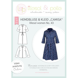 lillesol women No.43 shirt blouse & dress Camisa