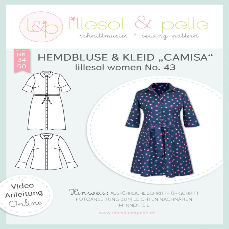 Chemise et robe pour femme Lillesol n° 43
