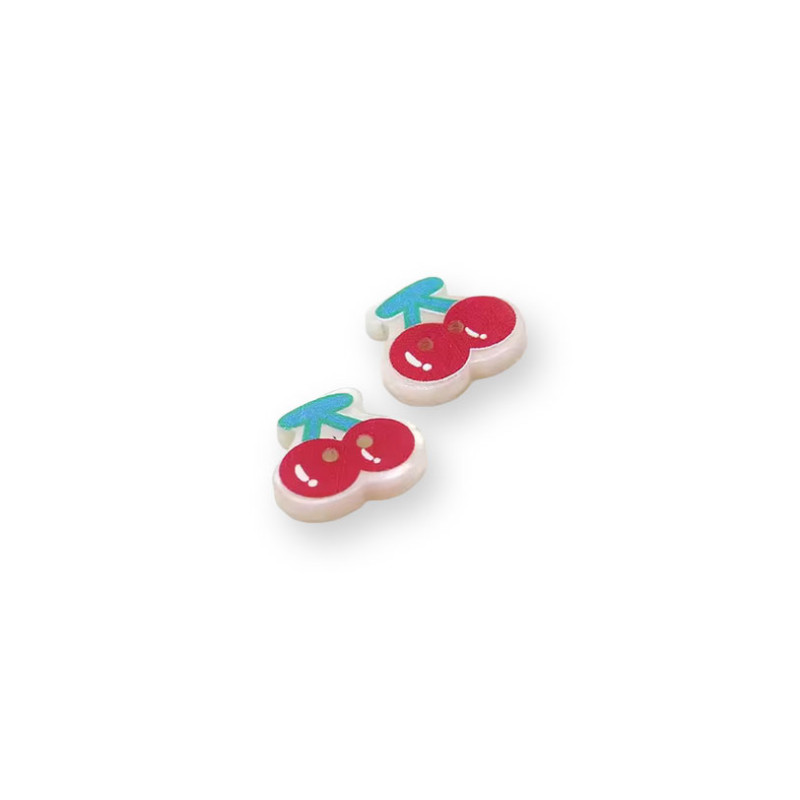 Bouton - Cerise