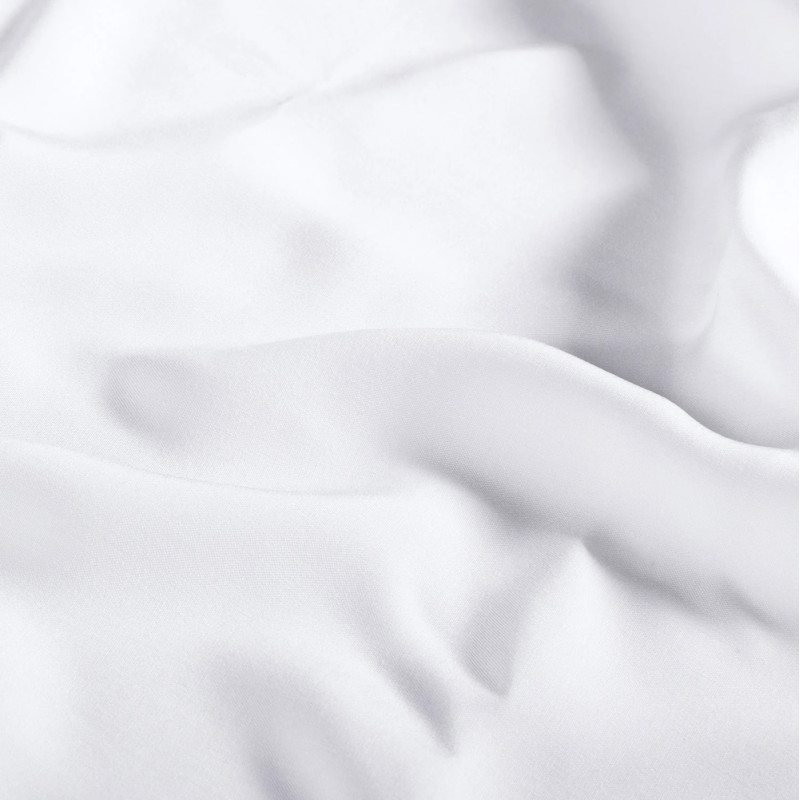 viscose - woven fabric plain white viscose - woven fabric plain white