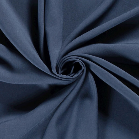 viscose - Webware Uni denim bleu (n06)