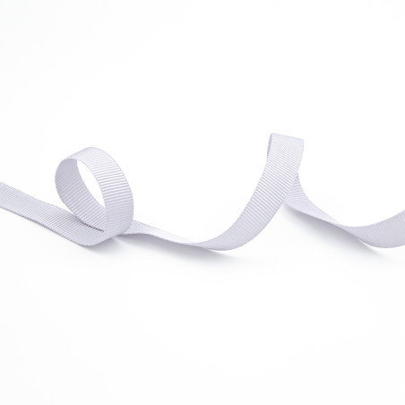 Grosgrain ribbon - 10mm, light grey 702