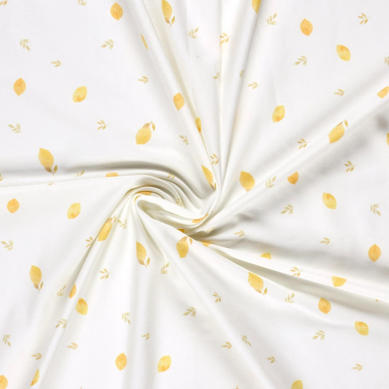 Bio Jersey - Obst & Früchte offwhite