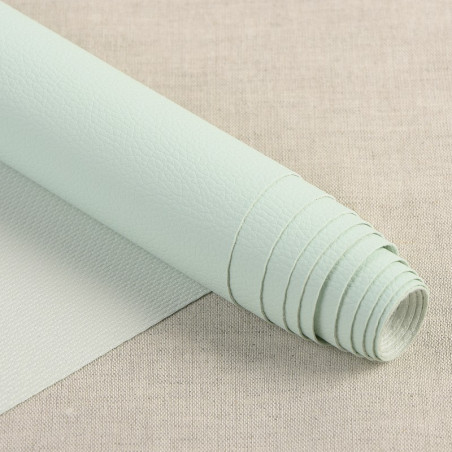 Kunstleder Coupon - hellmint (16) 50 x 140cm