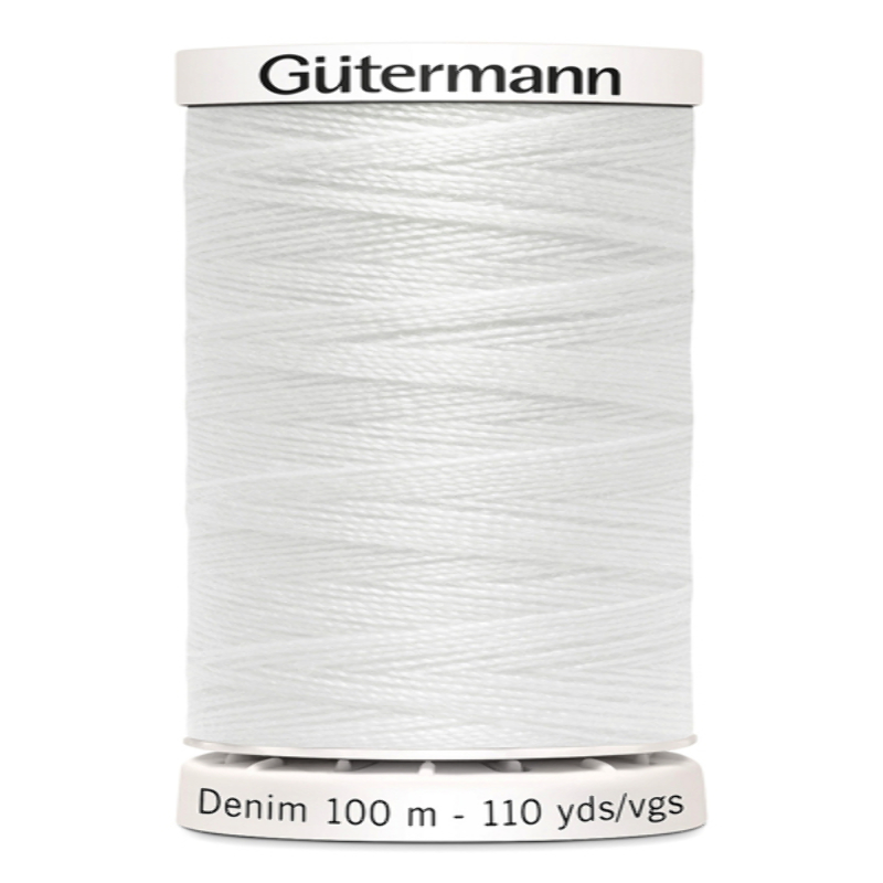 Gütermann Denim yarn - white 1016