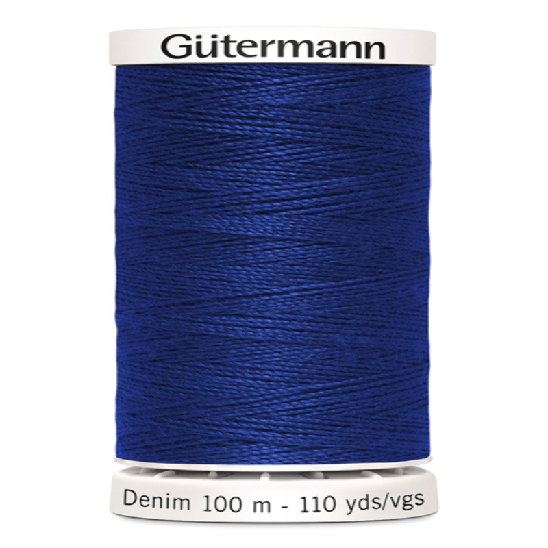 Fil à jeans Gütermann Denim - bleu denim 6756