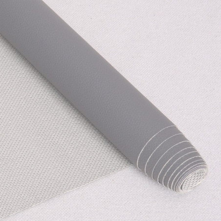 Kunstleder Coupon - grau 50 x 140cm