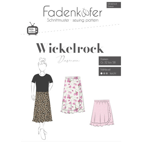 Fadenkäfer - Wickelrock Damen