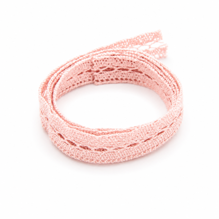 Klöppelspitze 14mm wave rosa