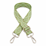 Finished bag strap - diamond green