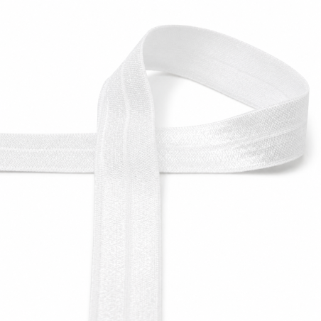 Elastisches Einfassband weiss (qt)