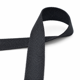 Bag strap 30mm - black (690)