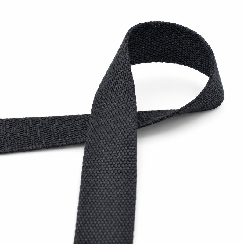 Bag strap 30mm - black (690) Bag strap 30mm - black (690)