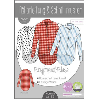 Ki-Ba-Doo Women's Boyfriend Blouse