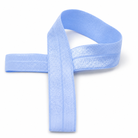 Elastisches Einfassband hellblau (qt)
