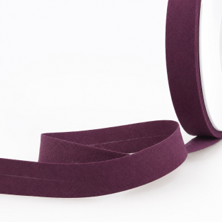 Bias binding 20mm - plum (st89)