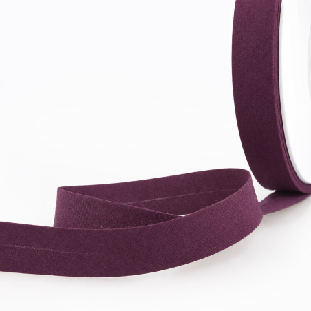 Bias binding 20mm - plum (st89)