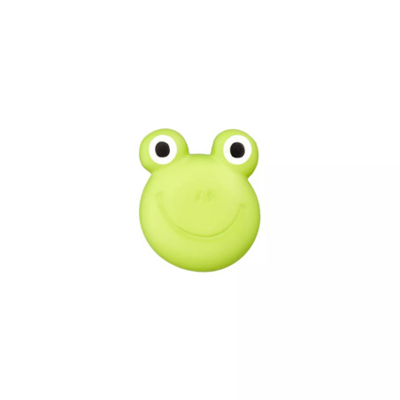 Polyesterknopf Öse 20mm - Frosch hellgrün