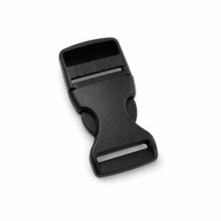 Plastic snap buckle - 20mm black