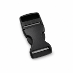 Plastic snap buckle - 20mm black Plastic snap buckle - 20mm black