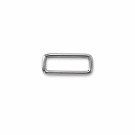 Square ring 32mm silver