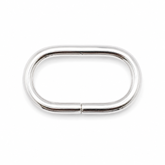 Ovalring 30mm silber