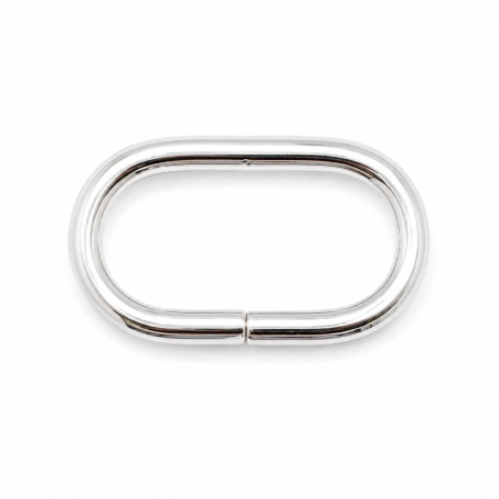 Ovalring 30mm silber