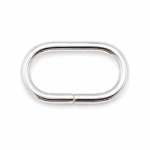 Oval ring 30mm silver Oval ring 30mm silver