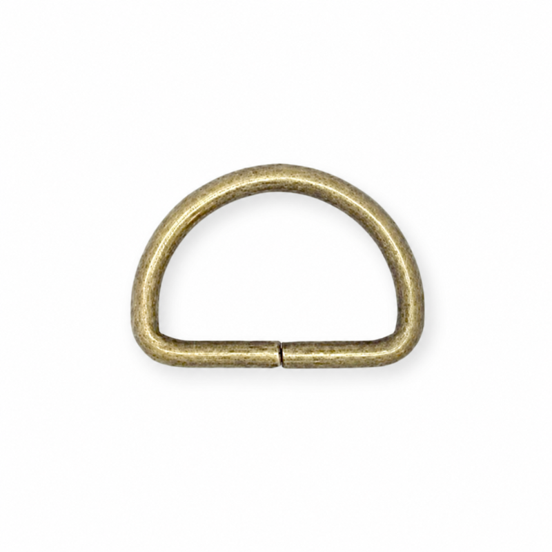 D-ring 30mm antique brass D-ring 30mm antique brass