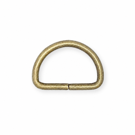 D-Ring 30mm altmessing