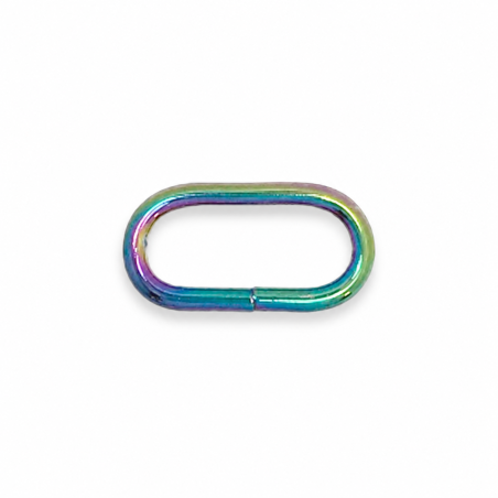 Ovalring 30mm rainbow