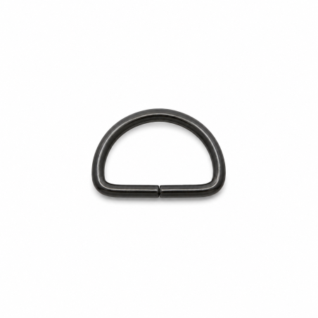 D-Ring 30mm schwarz matt