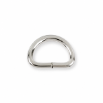 D-ring 25mm round silver D-ring 25mm round silver