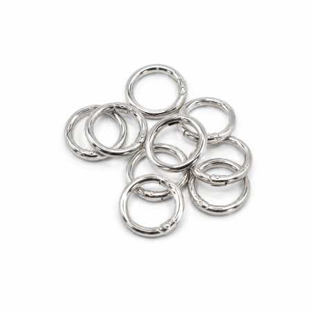Ring-carabiner 20mm silver