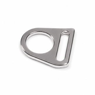 O-ring 25mm with bar silver