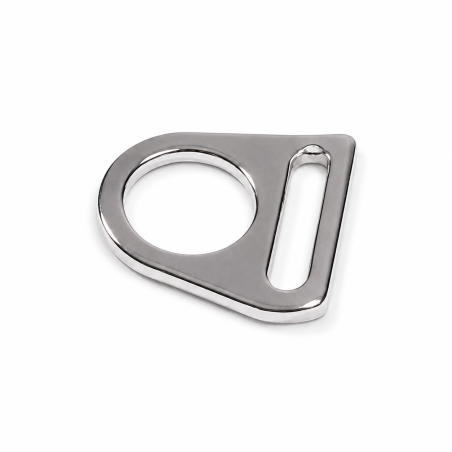 O-ring 25mm with bar silver
