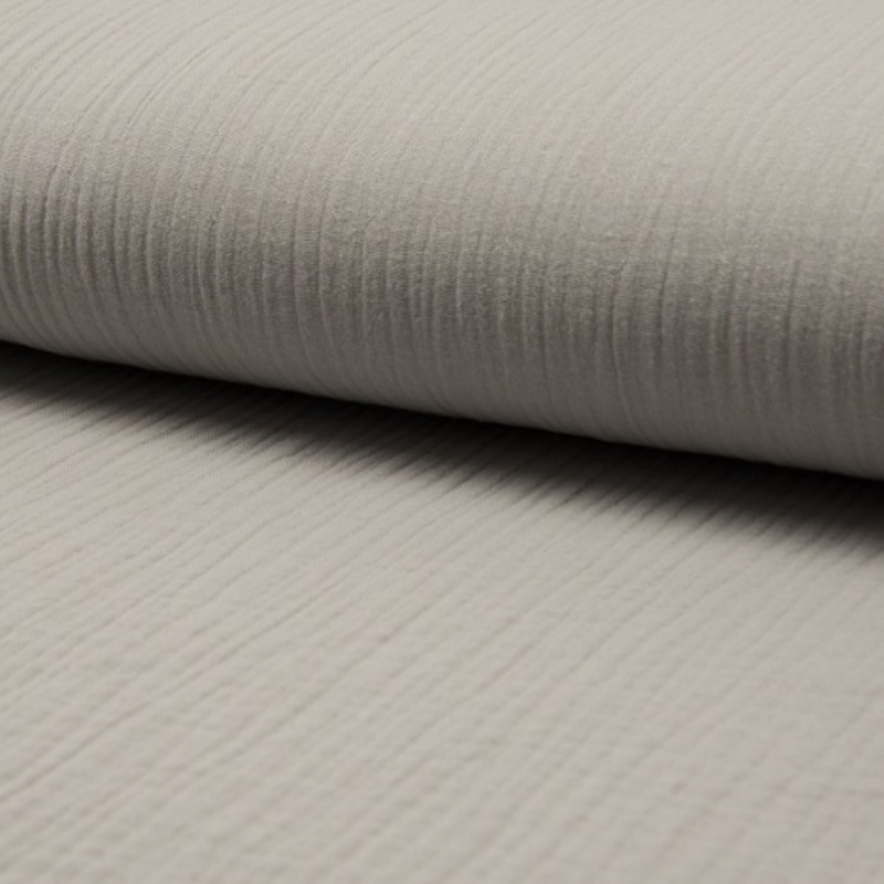 double gauze - Bambino Uni silver grey