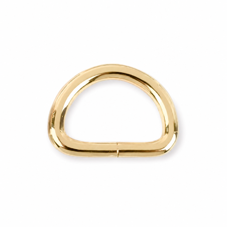 D-Ring 25mm rund gold