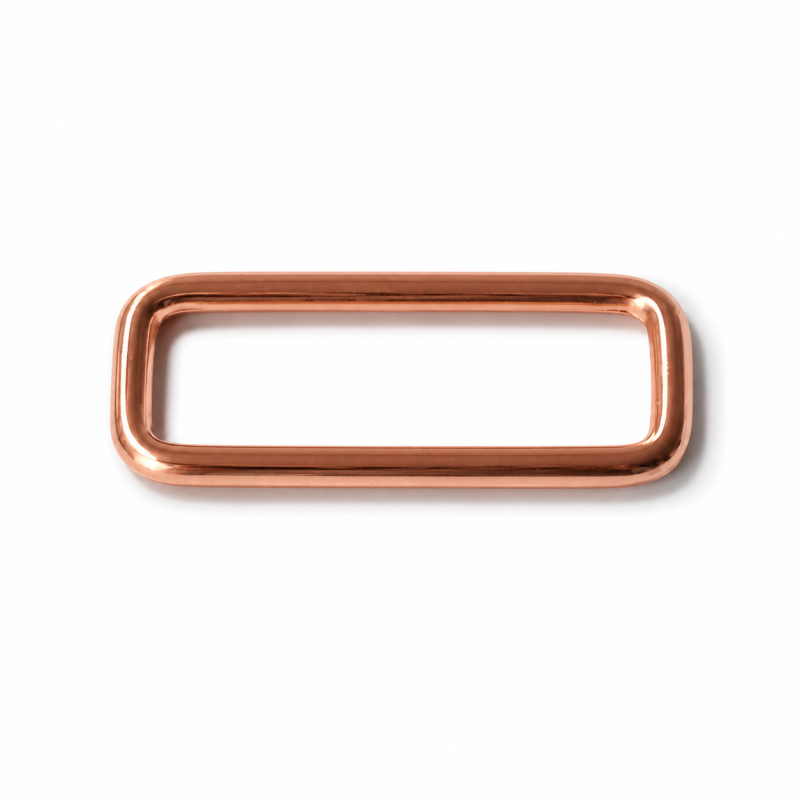 Square ring 25mm copper