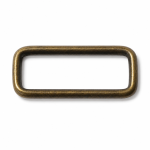 Square ring 25mm brass