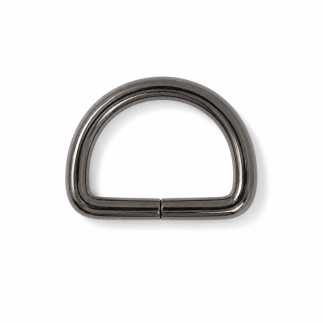 copy of D-ring 25mm flat silver