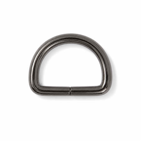 copy of D-ring 25mm flat silver
