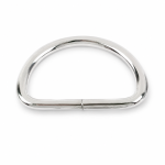 D-Ring 40mm rund silber