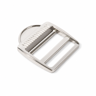Clamp buckle 40mm - silver