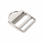 Clamp buckle 40mm - silver