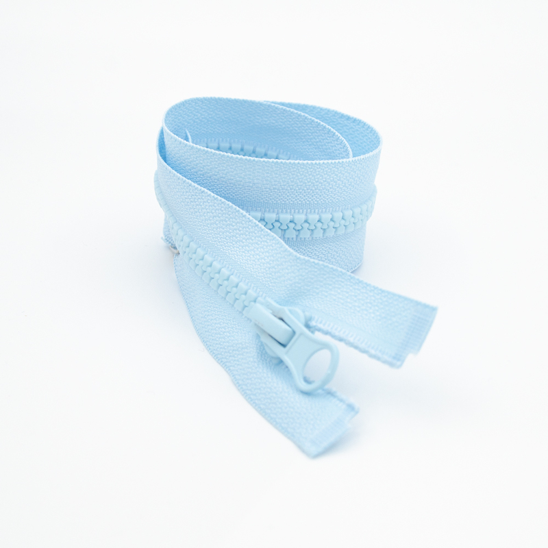 Fermeture éclair de veste - bleu clair (B20)