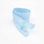Jacket zipper - light blue (B20) Jacket zipper - light blue (B20)