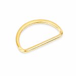 D-Ring 40mm flach gold