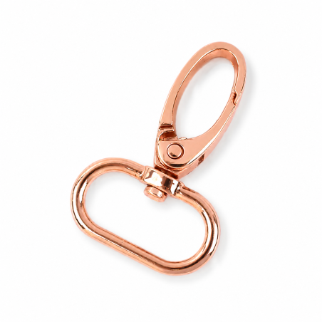 Carabiner 40mm copper round